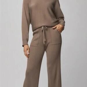 049 Splendid Cozy Knitwear Set - Taupe (Size L, NWT)